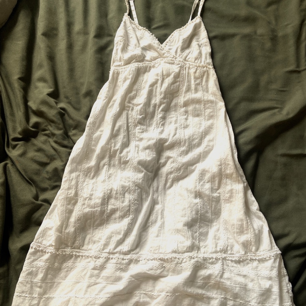 White Summer Aritzia Dress